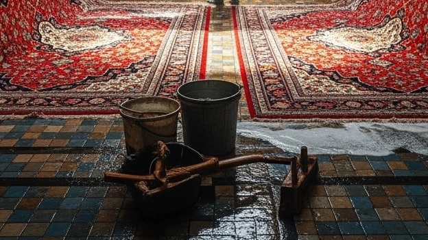 Removal of hard stains from the carpet and sofa with Mashhad Reza's carpeting in Talesh and Astara